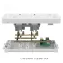 Deli ET410 2 Pin 3-Port + 3 USB White Power Strip